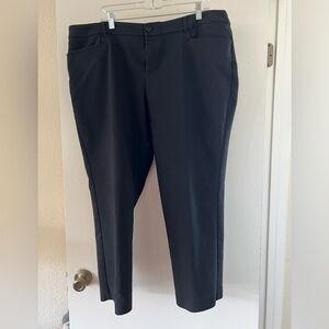 Black Christopher & Banks slacks, 20WP